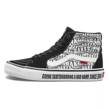 VANS Кроссовки Baker SK8 Hi Pro 'Black White'