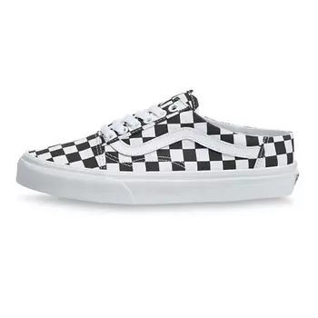 VANS Кроссовки Checkerboard Old Skool Mule Chessboard White/Black