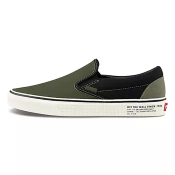VANS Кроссовки Classic Slip On 66 Supply Green Black