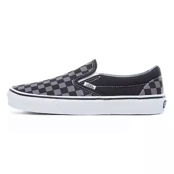 VANS Кроссовки Classic Slip On Checkerboard Black Grey