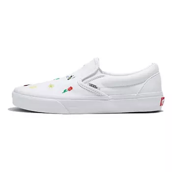 VANS Кроссовки Classic Slip On Garden Party Shoe 'White'