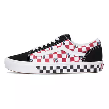 VANS Кроссовки Comfycush Old Skool Dimension In Checkerboard 'Black Red Blue'