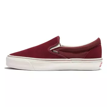VANS Кроссовки Coverage Slip Resistant And Abrasion Resistant Low Top Skateboard Shoes Burgundy