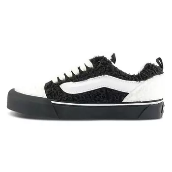VANS Кроссовки Knu Skool Anti-Slip Wear-Resistant Low-Top Skateboard Shoes Black White