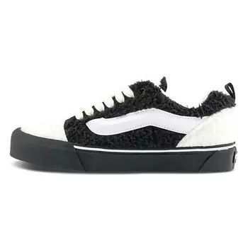 VANS Кроссовки Knu Skool Anti-Slip Wear-Resistant Low-Top Skateboard Shoes Black White