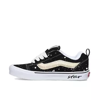 VANS Кроссовки Knu Skool Coverage Anti Slip And Wear Resistant Low Top Black White