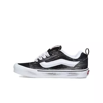 VANS Кроссовки Knu Skool Slip Resistant,Lightweight Low Top Skateboard Shoes Black