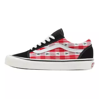 VANS Кроссовки Old Skool 36 Dx 'Anaheim Factory Red Plaid'