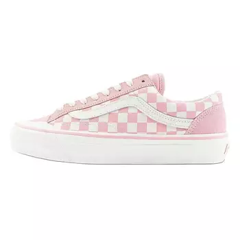 VANS Кроссовки Old Skool Anti-Slip Wear-Resistant Low-Top Canvas Shoes Pink White