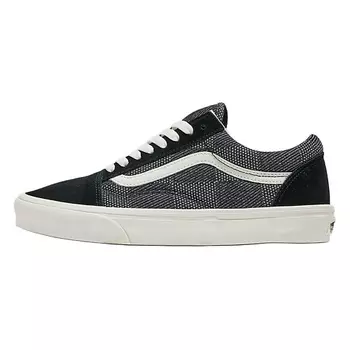 VANS Кроссовки Old Skool 'Checkerboard Denim Black'