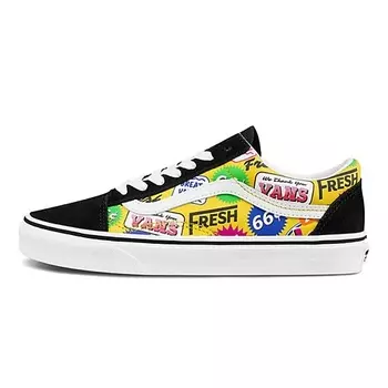 VANS Кроссовки Old Skool Colored Letters Multicolor Multi Color