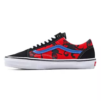 VANS Кроссовки Old Skool Krooked By Natas For Ray Black Red Blue