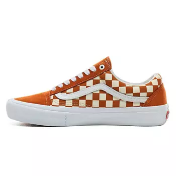VANS Кроссовки Old Skool Pro 'Golden Oak Checkerboard'