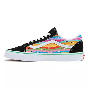 VANS Кроссовки Old Skool Sesame Street X 'Rainbow Stripes'
