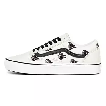 VANS Кроссовки Old Skool Sixty Sixers X ComfyCush 'Skull Print White'