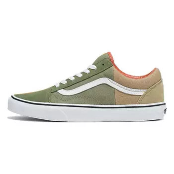 VANS Кроссовки Old Skool Split Duck Canvas 'Green Beige'