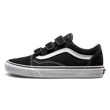 VANS Кроссовки Old Skool Velcro Black White
