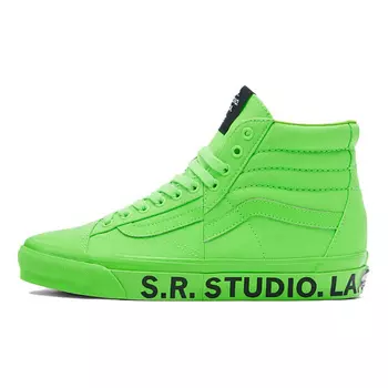 VANS Кроссовки Otw Sk8 Hi Clash The Wall SR. Studio LA. Ca Green Gecko