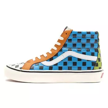 VANS Кроссовки SK8 Hi 38 DX Anaheim Factory-Multi-Color Checkerboard