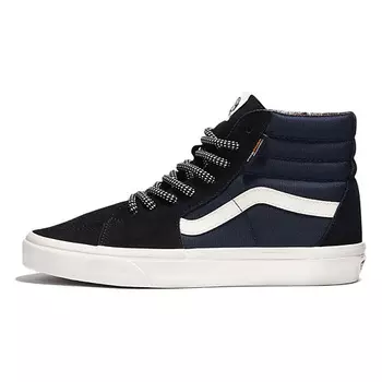 VANS Кроссовки SK8 HI Coverage Slip Resistant High Top Skateboard Shoes Blue Black