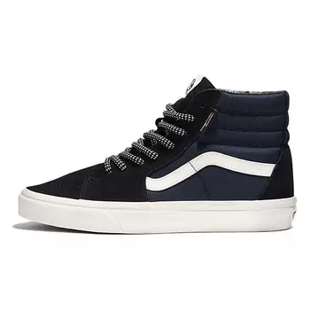 VANS Кроссовки SK8 HI Coverage Slip Resistant High Top Skateboard Shoes Blue Black