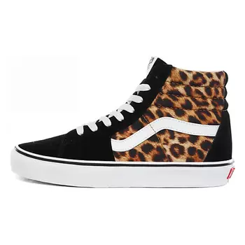 VANS Кроссовки Sk8 Hi Leopard Black White