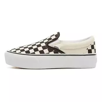 VANS Кроссовки Slip On Classic Platform 'Checker Black White'
