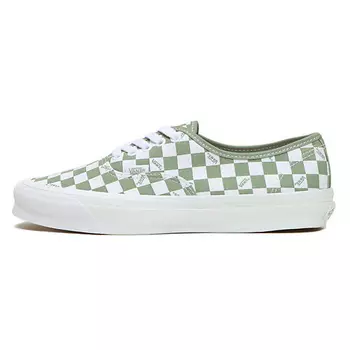 VANS Кроссовки Vault Og Authentic Lx Checkerboard White Loden Green