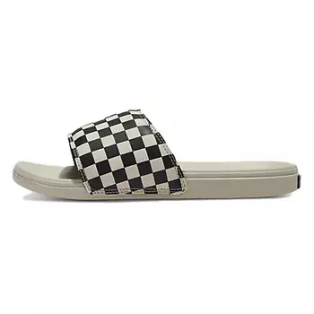 VANS Шлепанцы Mte La Costa Checkerboard Slides 'White Black'