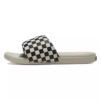 VANS Шлепанцы Mte La Costa Checkerboard Slides 'White Black'
