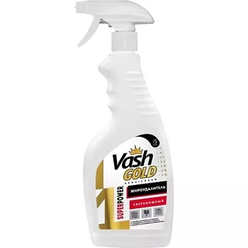 VASH GOLD Жироудалитель для кухни, плиты, духовки, свч, Сверхмощная пена "SUPER POWER" 500