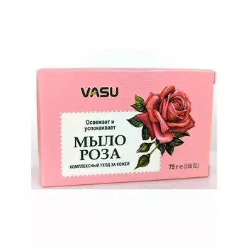 VASU Мыло роза свежесть и расслабление (Rose) 75.0