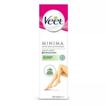 VEET Крем для депиляции для сухой кожи MINIMA