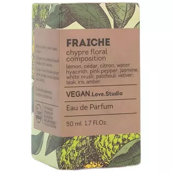 VEGAN.LOVE.STUDIO Парфюмерная вода женская Fraiche 50.0