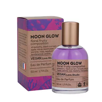 VEGAN.LOVE.STUDIO Парфюмерная вода женская Moon Glow черная смородина клубника малина фрезия сандал 50.0