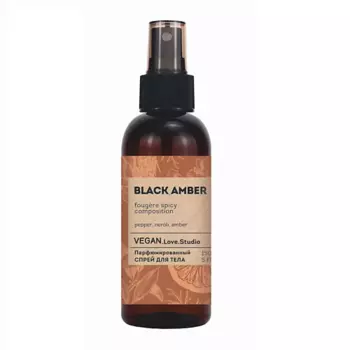 VEGAN.LOVE.STUDIO Парфюмированный спрей для тела Black Amber