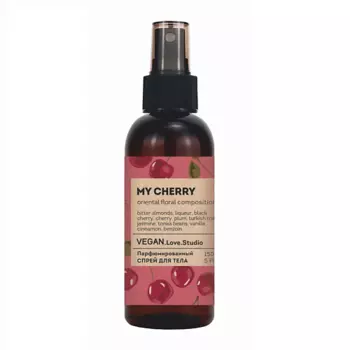VEGAN.LOVE.STUDIO Парфюмированный спрей для тела My Cherry
