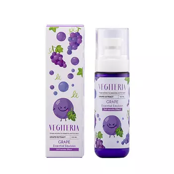 VEGITERIA Очищающая тоник-эмульсия антивозрастная GRAPE