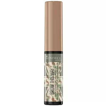 RIMMEL Гель для бровей и ресниц Brow This Way Camouflage