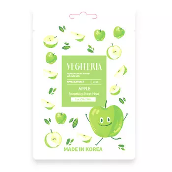 ЛЭТУАЛЬ VEGITERIA Тканевая маска "яблоко" для жирной кожи