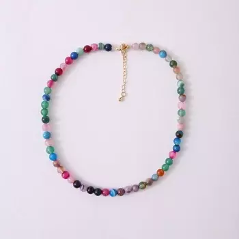 VELTOM Бусы из цветного агата