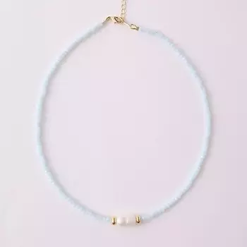 VELTOM Чокер с жемчужиной