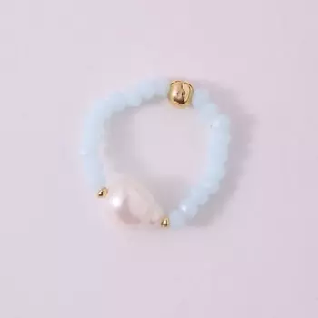 VELTOM Кольцо с жемчужиной 10.0