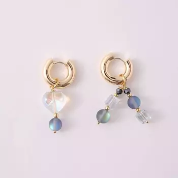 VELTOM Серьги с сердцем