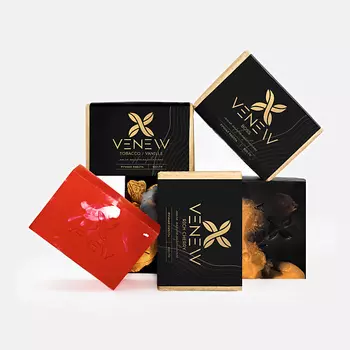 VENEW Мыло ручной работы туалетное парфюмированное набор 6 шт