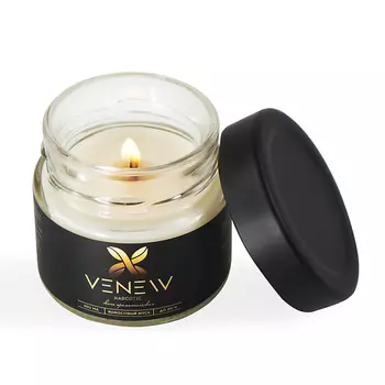 VENEW Свеча ароматическая с деревянным фитилем Narcotic 100.0