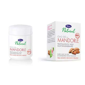 VENUS Гель для лица на масляной основе с экстрактом миндаля Natural