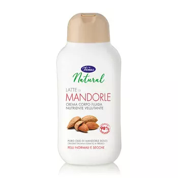 VENUS Крем для тела питательный с экстрактом миндаля Natural