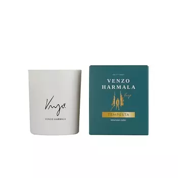 VENZO HARMALA Ароматическая свеча ливанский кедр 200.0