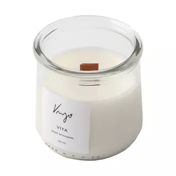 VENZO HARMALA Ароматическая свеча виноград, лемонграсс 120.0